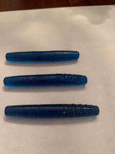 Electric Blue Ned Rigs (Bag of 10)